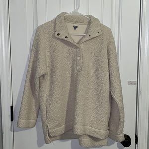 Cream aerie wool pullover